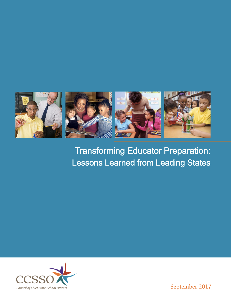 Screenshot of Transforming Educator Preparation: Lessons Learned from Leading States